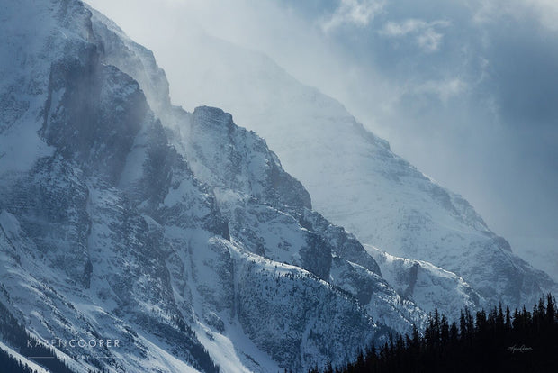 Mt. Athabasca Storm by Karen Cooper Gallery in Vancouver