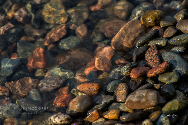 Shoreline Rocks by Karen Cooper Gallery in Vancouver